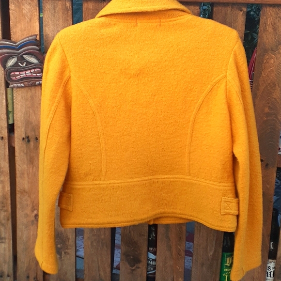 Clothes by Revue, Mustard color wool jacket - Picture 2 of 7